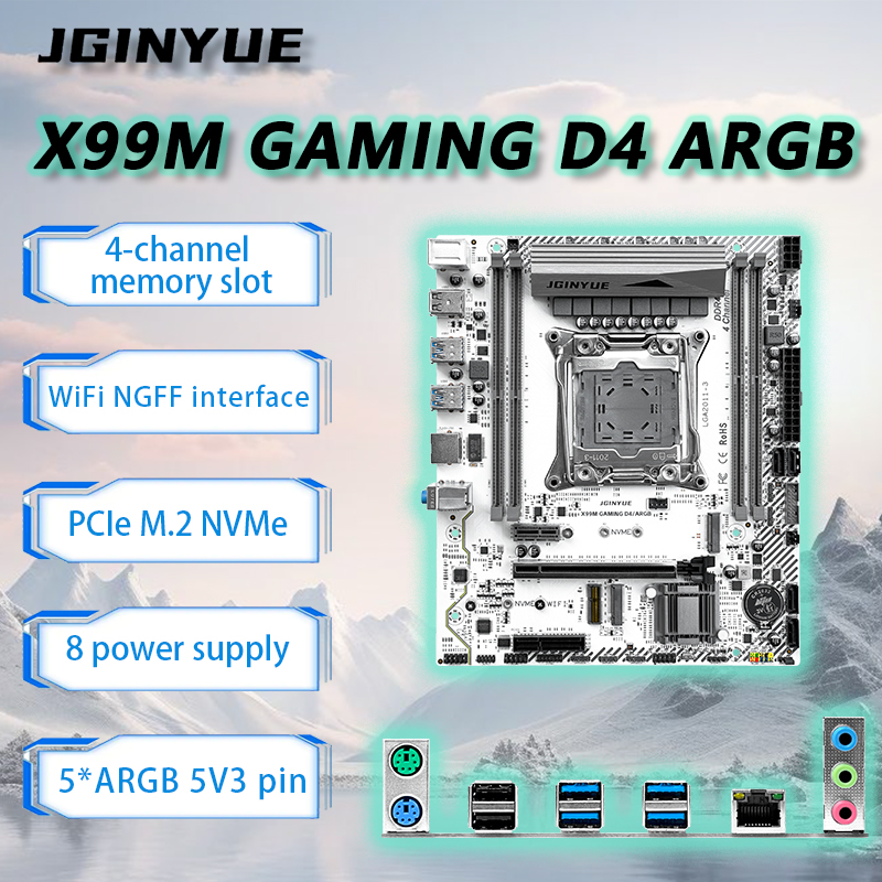128Gb Ddr4 Ecc Lrdimm 3200Mhz - JGINYUE X99 Moederbord LGA2011-3 M-ATX Voor