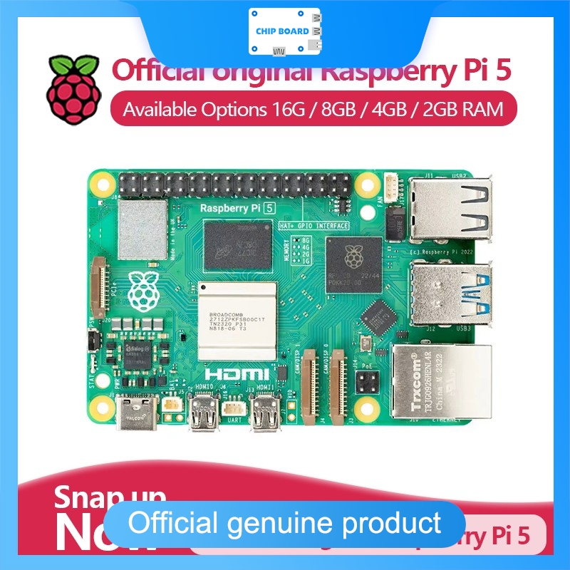 Officiële Raspberry Pi 5 singl - Ram Memory Module recensie en prijs