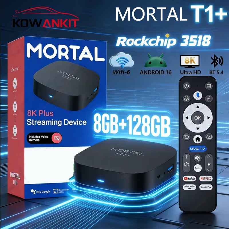 2026 Nieuwe Android TV Box T1+ - Ddr3 8Gb recensie en prijs
