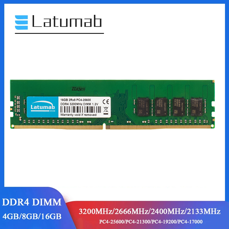 Latumab RAM DDR4 Desktop Memor - Server Memory Ddr4 recensie en prijs