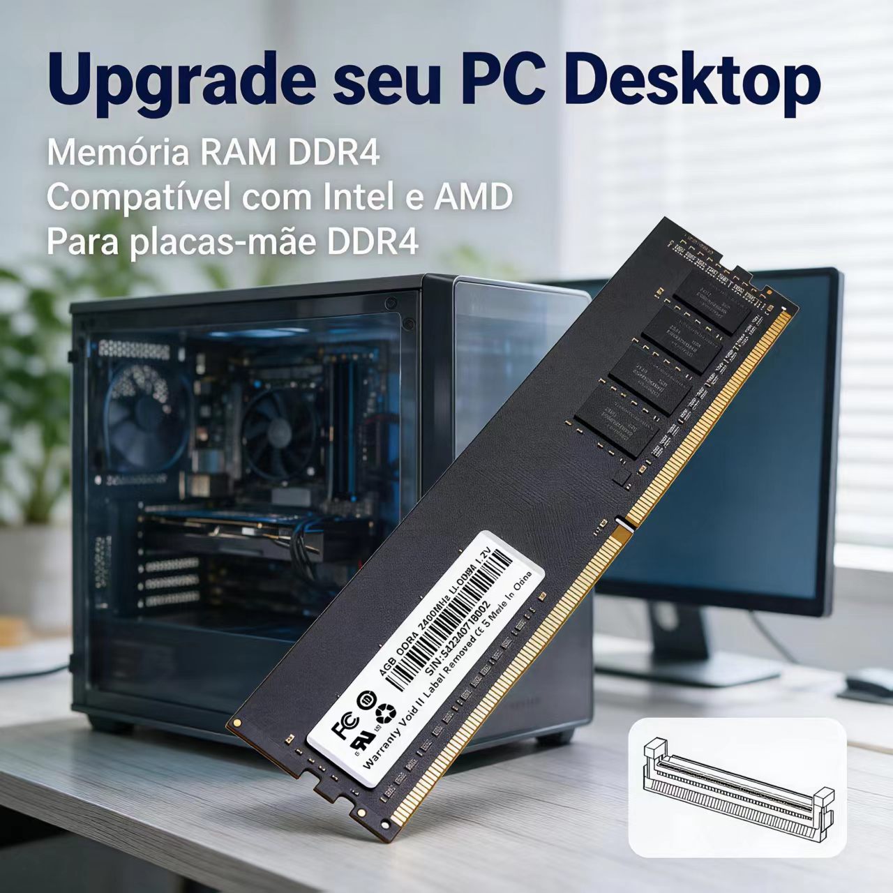 DDR4 RAM 4GB 8GB 2400MHz Deskt - Ddr4 3200 16Gb recensie en prijs
