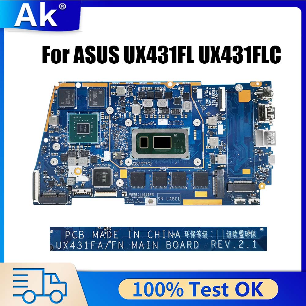 UX431FA UX431FN Moederbord Voo - Ddr4 8Gb recensie en prijs